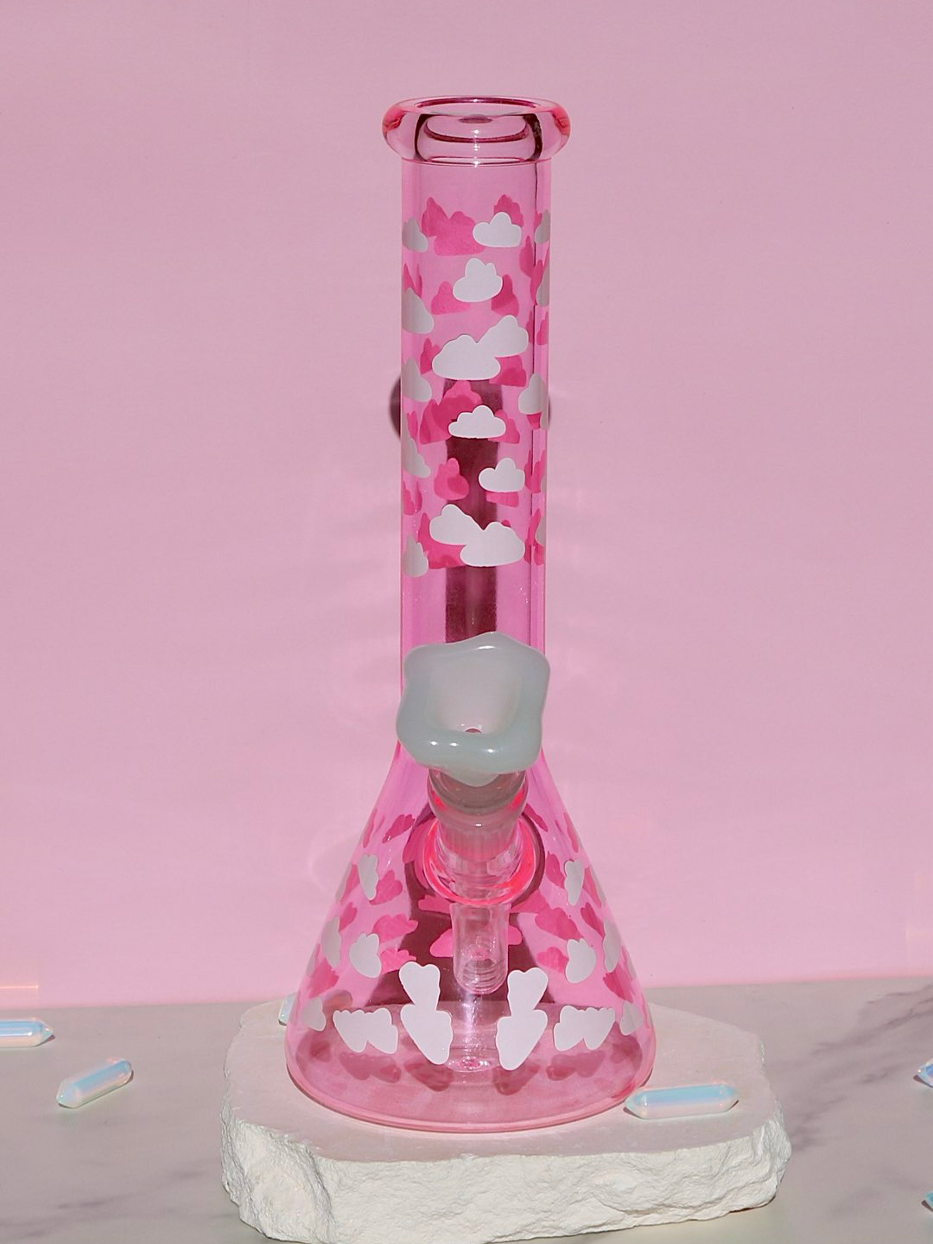 Pink clouds bong image 0