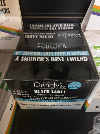 Preview pic of Randy’s Black Label 6in Soft Pipe Cleaner Box