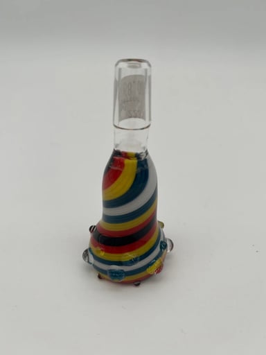 Preview pic of Rainbow Swirl 14mm Slide by Dan Ottone