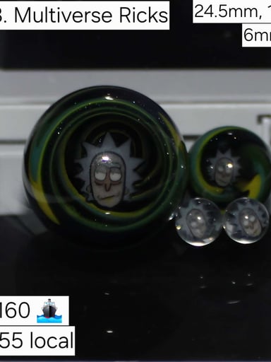 Preview pic of Multiverse Ricks 4 piece slurper set