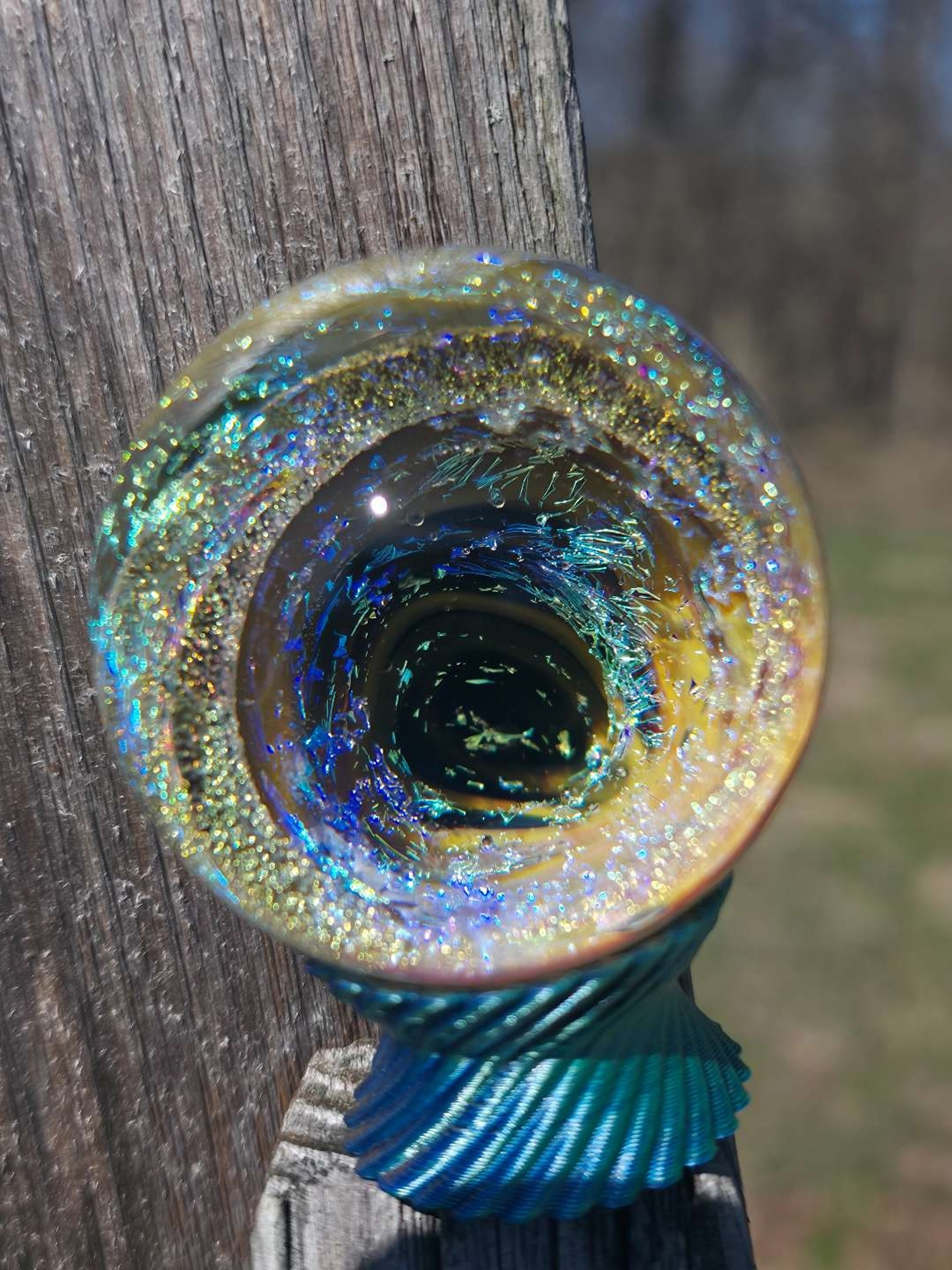 Preview pic of 2" Dichroic Vortex Marble