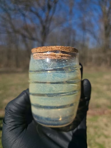 Preview pic of Silver Fumed Jar