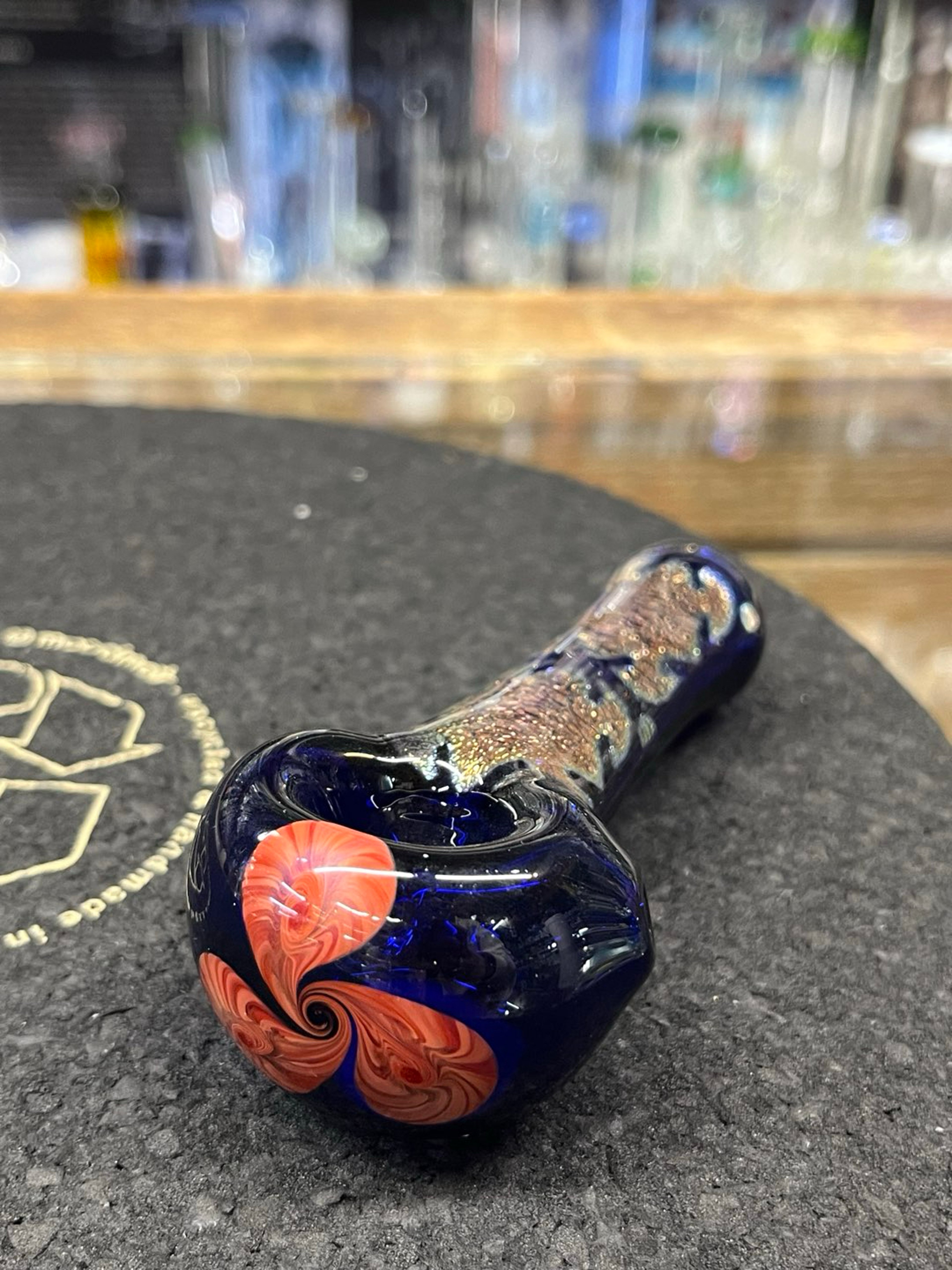 Preview pic of Lab Rat Blue Dichroic Pipe
