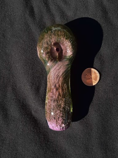 Preview pic of Inside out, frit, borosilicate glass pipe