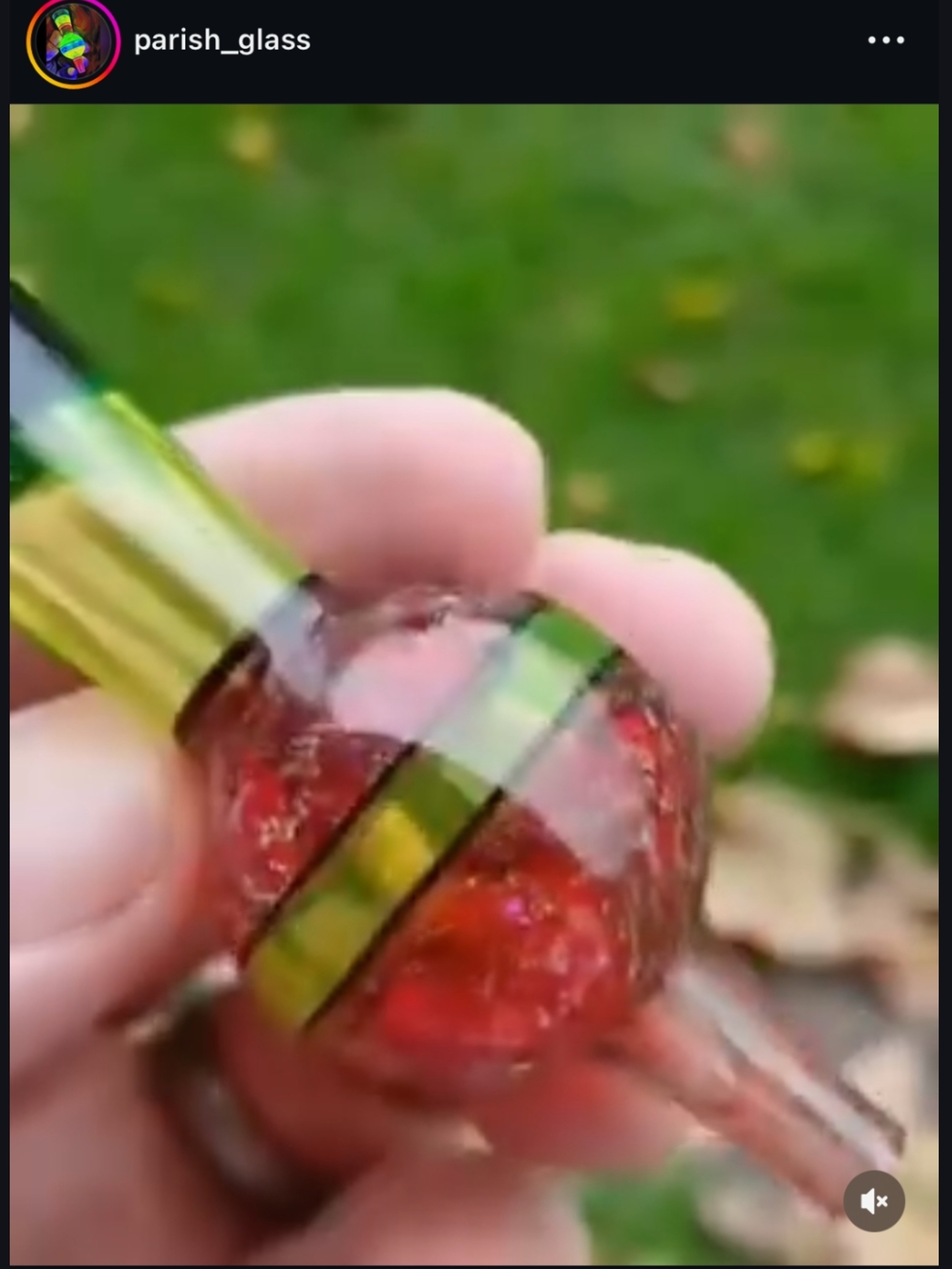 Preview pic of Parish glass carb cap