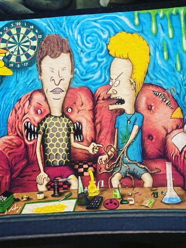 Preview pic of Beavis and butthead sesh mat