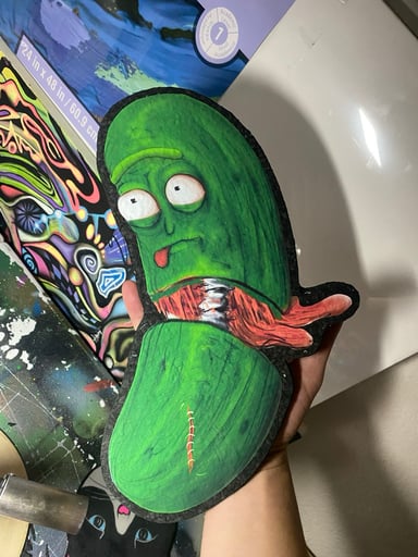 Preview pic of Pickle rick mat