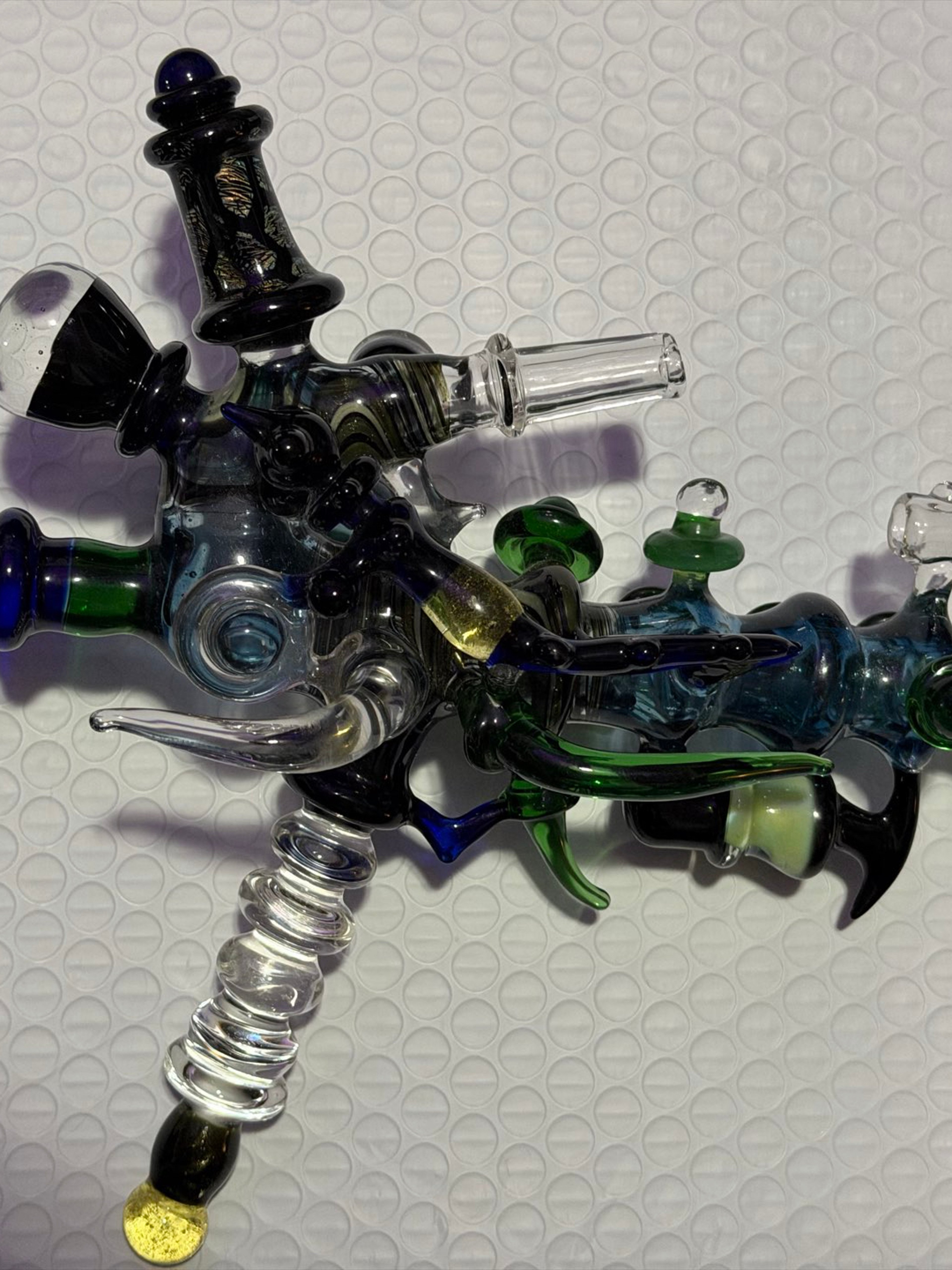 Preview pic of Wisco Kid Ray Gun – Blue/Green – 10mm – Mint