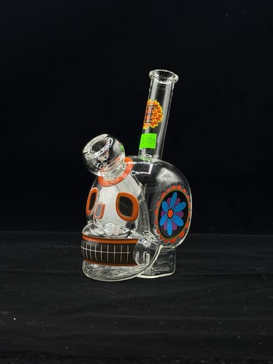 Preview pic of Dia De Los Muertos Skull Bong
