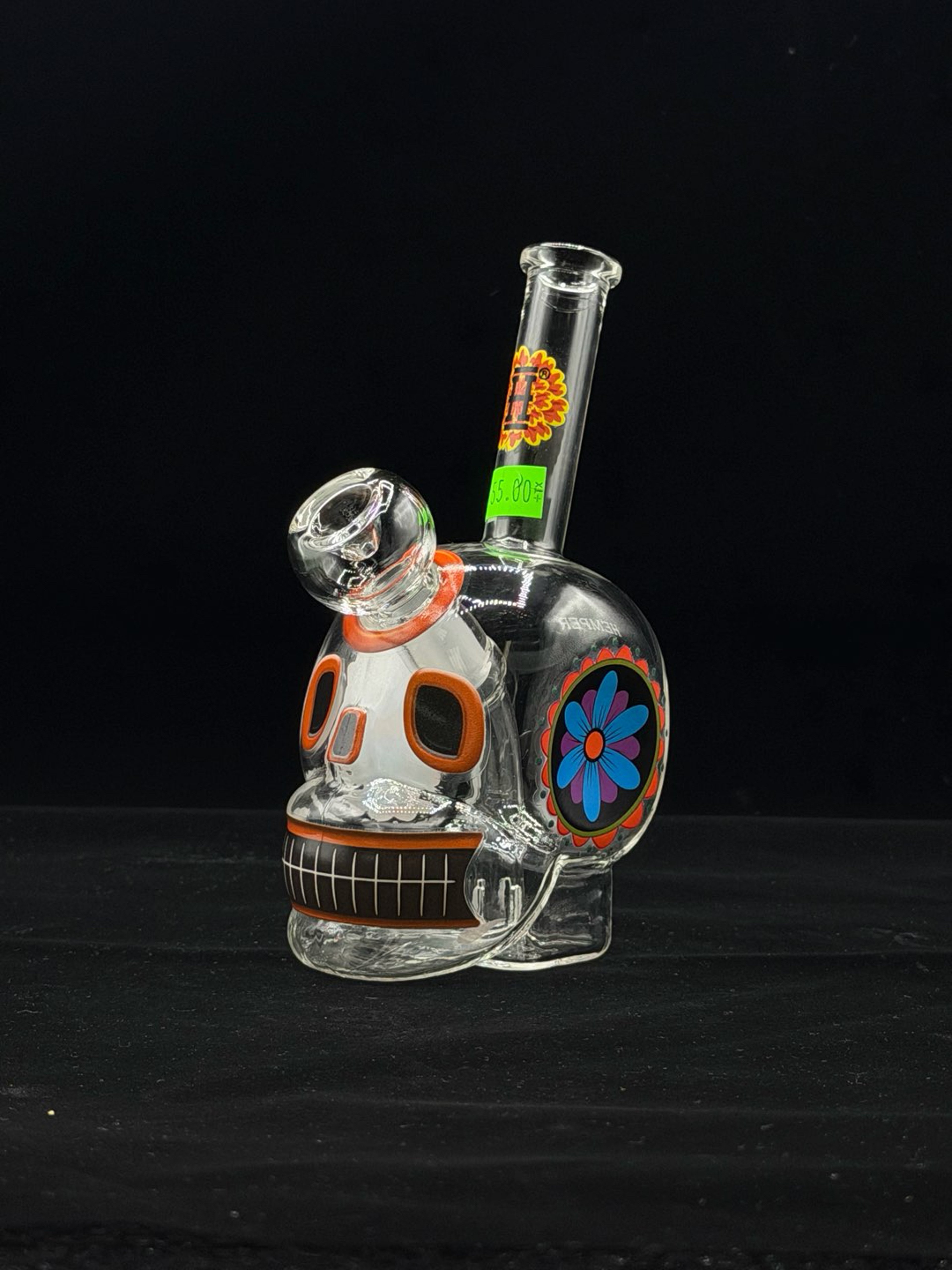 Preview pic of Dia De Los Muertos Skull Bong