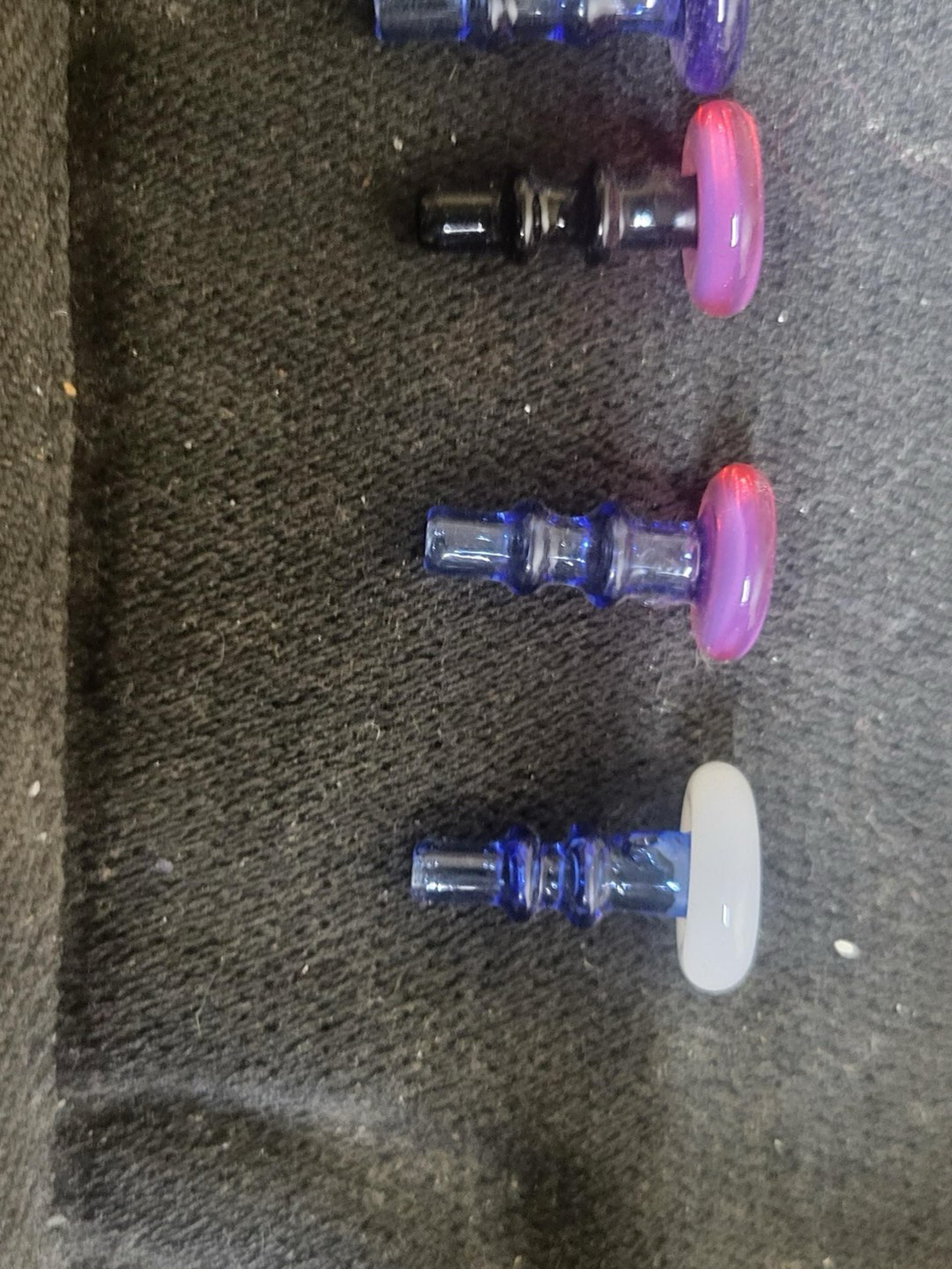 Preview pic of Bhoro Glass Flat Tip Spinner Cap Puffco Pro
