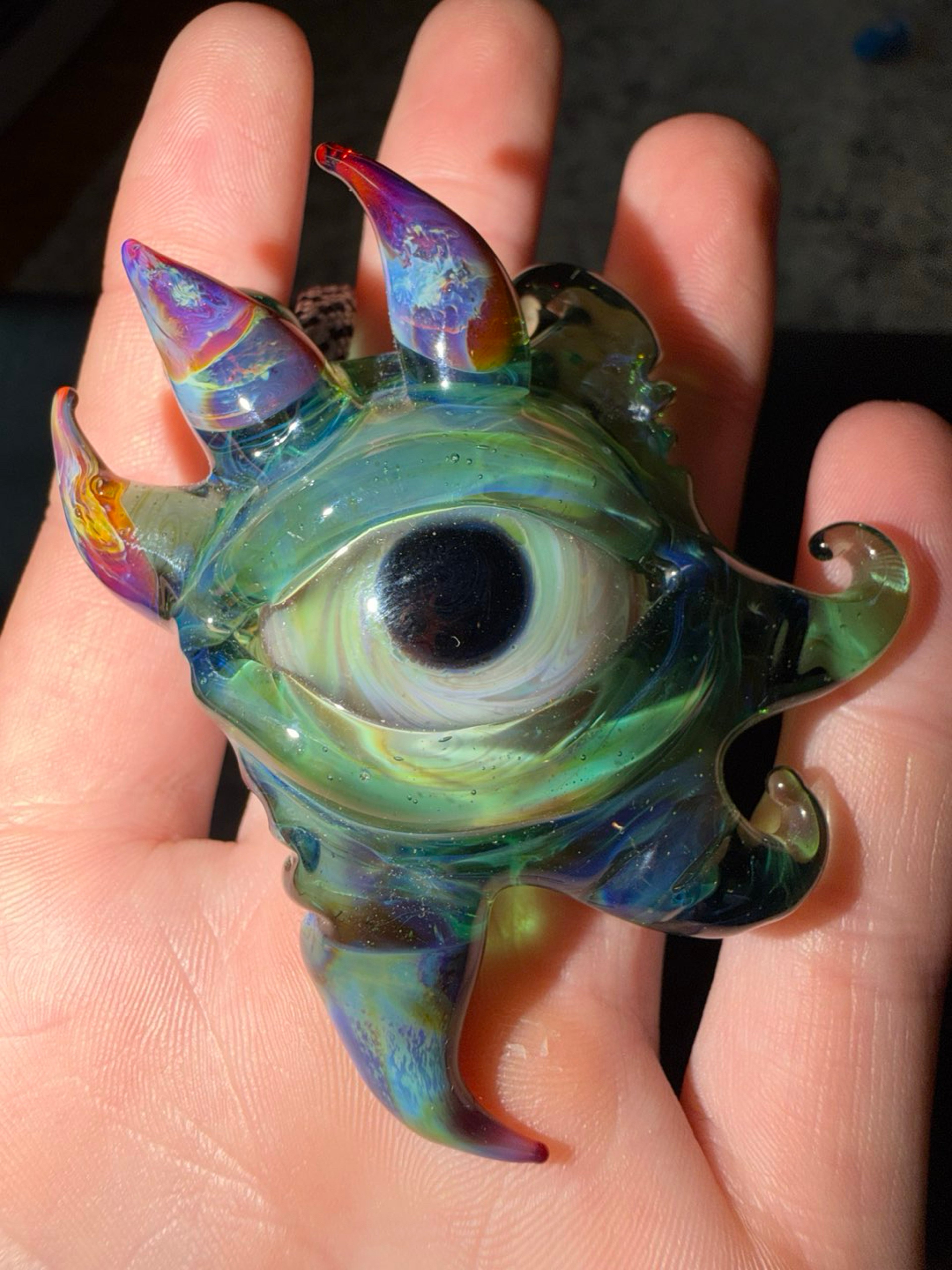 Preview pic of 1stChoiceGlass – "Sinister" Series Cyclops Eye #27 – Mint Condition