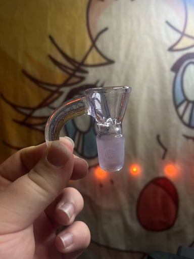 Preview pic of Purple American Glass 4 Hole Slide