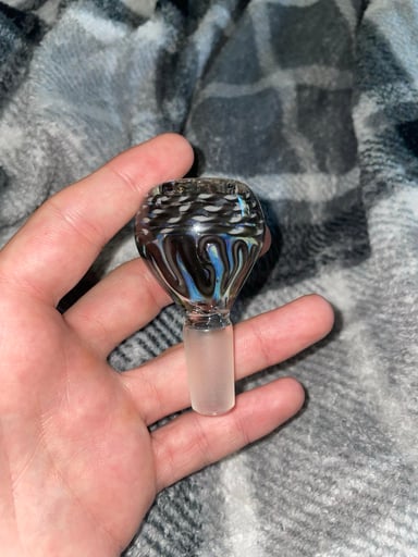 Preview pic of Worked fumed bowl 14/1