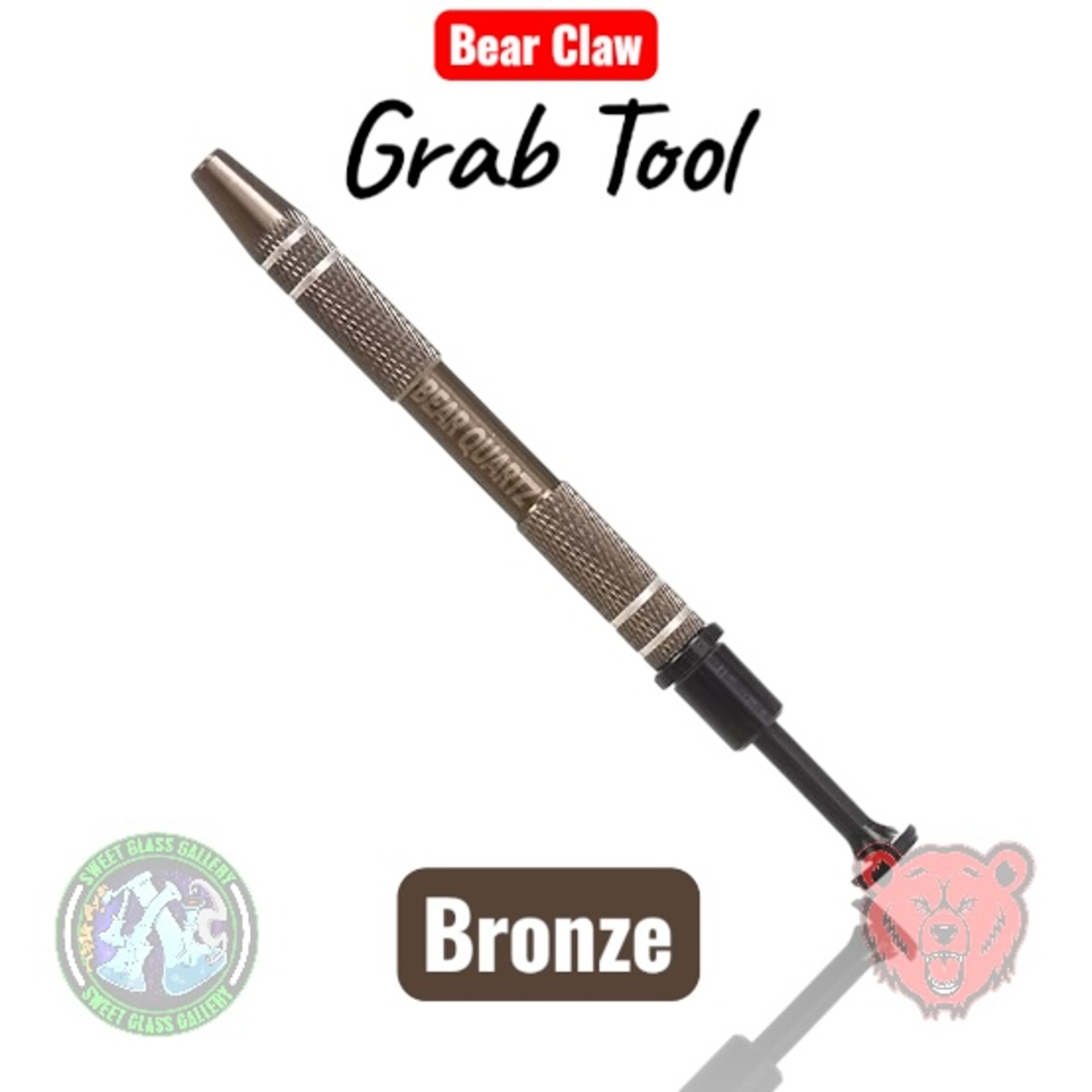 Preview pic of Bear Quartz - Terp Pearl Grab Tool - Bronze