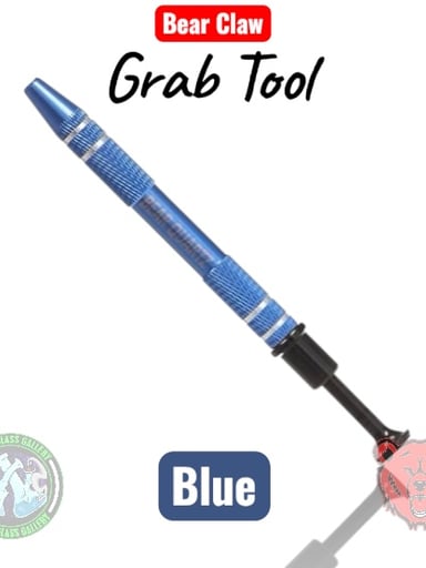 Preview pic of Bear Quartz - Terp Pearl Grab Tool - Blue