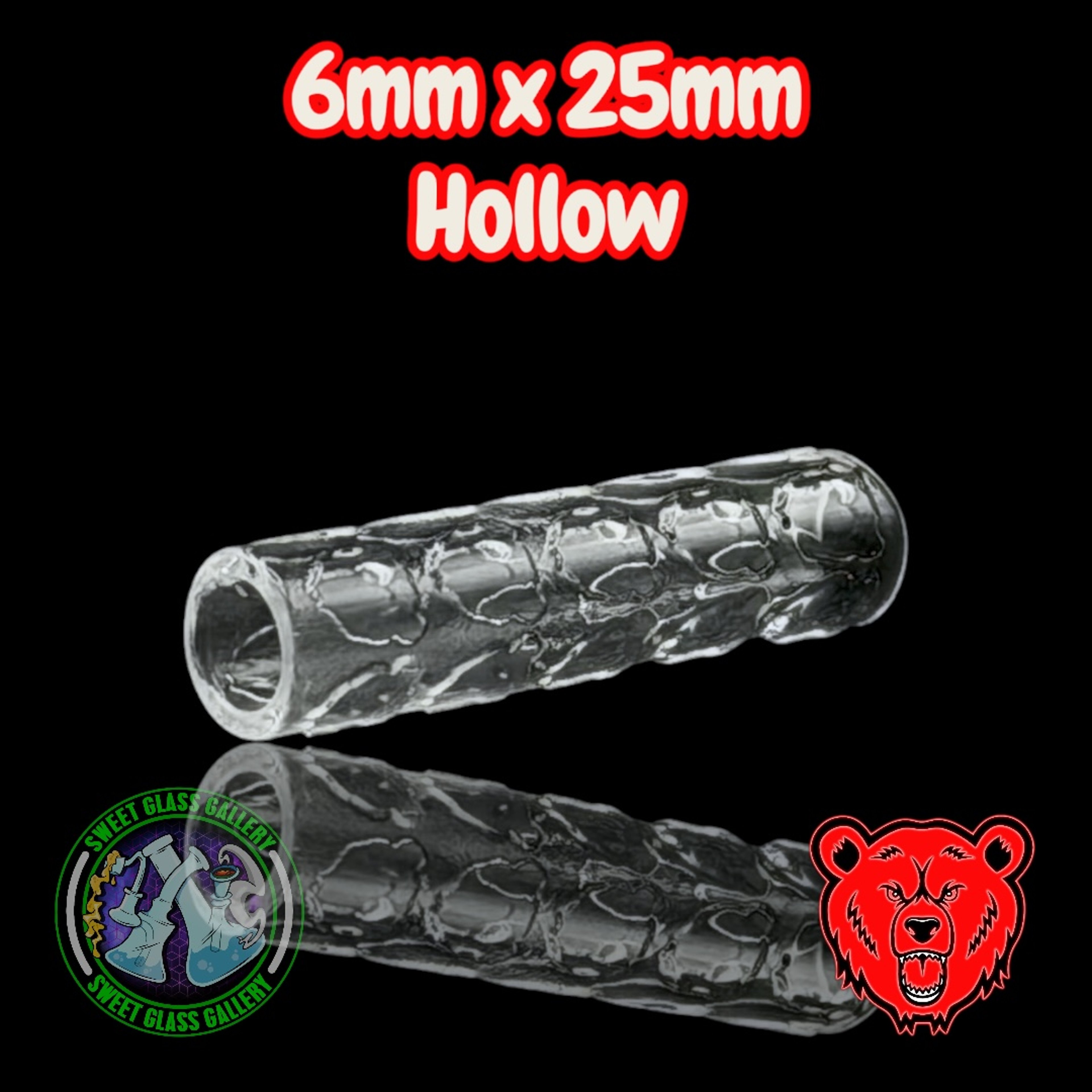 Bear Quartz - Pillar #2 - 6mm x 25mm image 0