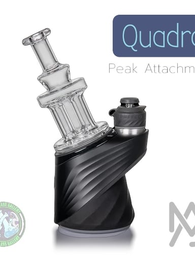 Preview pic of MJ Arsenal -Puffco Peak Attachment - Quadra (Dry)