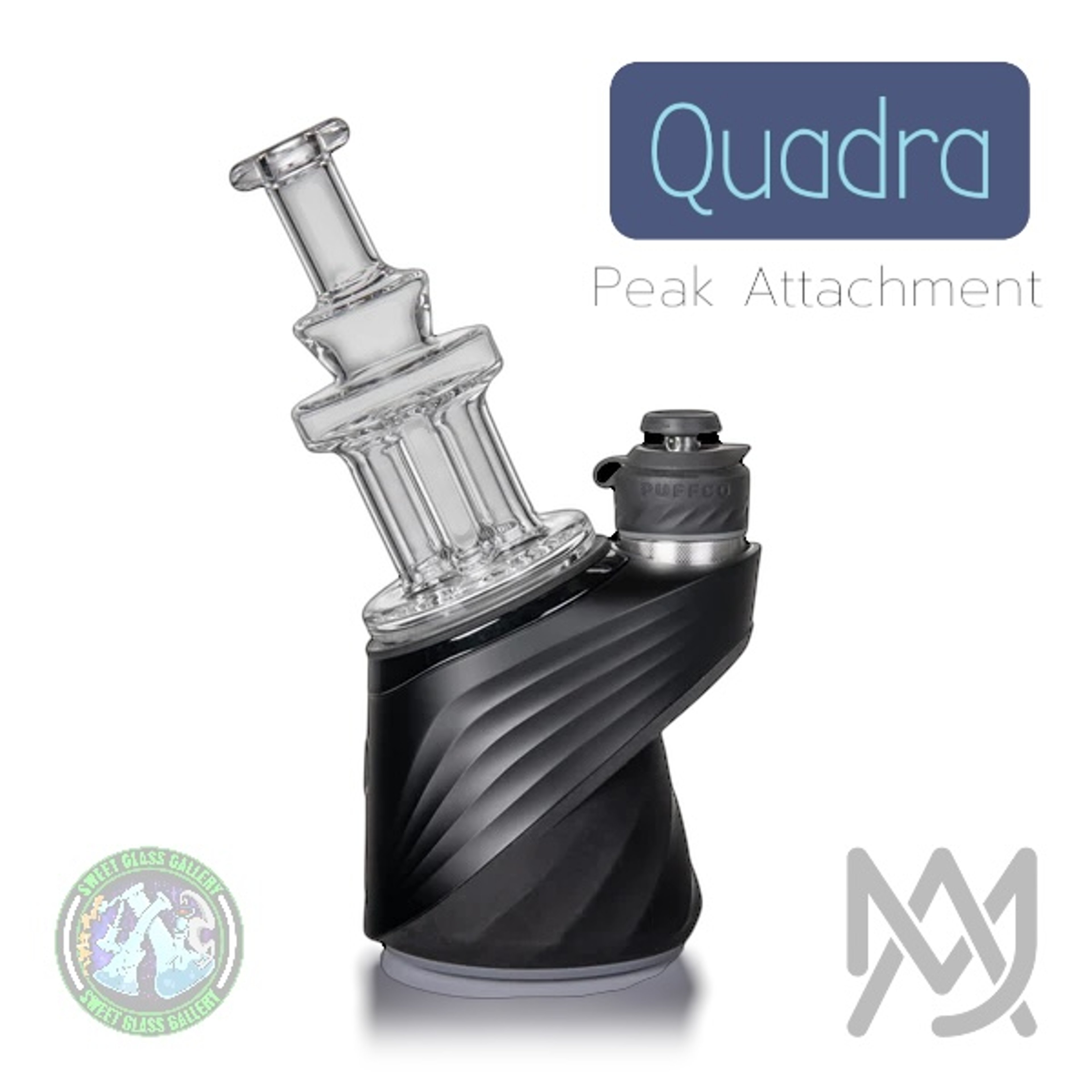 Preview pic of MJ Arsenal -Puffco Peak Attachment - Quadra (Dry)