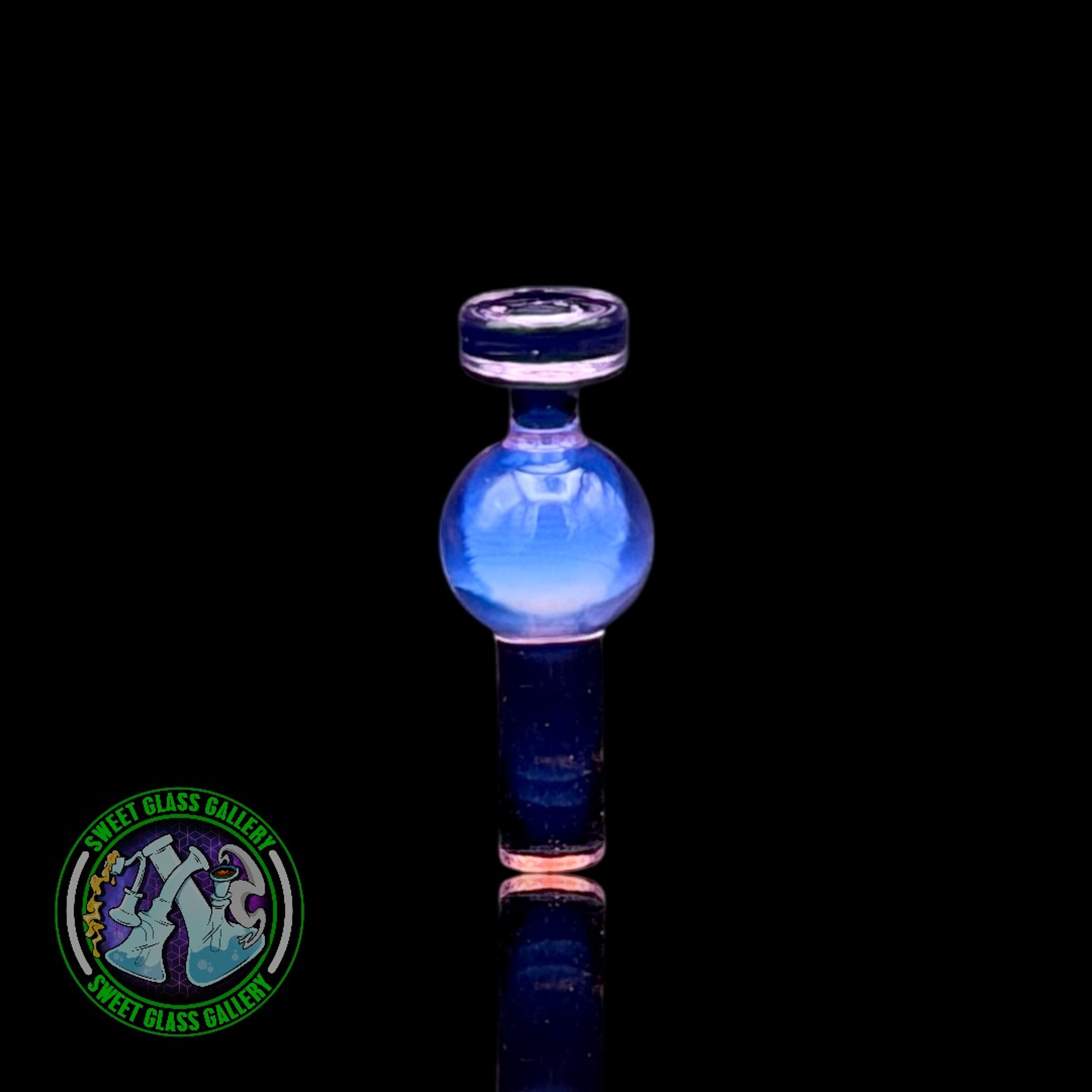Preview pic of Camp Fire Quartz - Tower Cap - Transparent Milky Purple