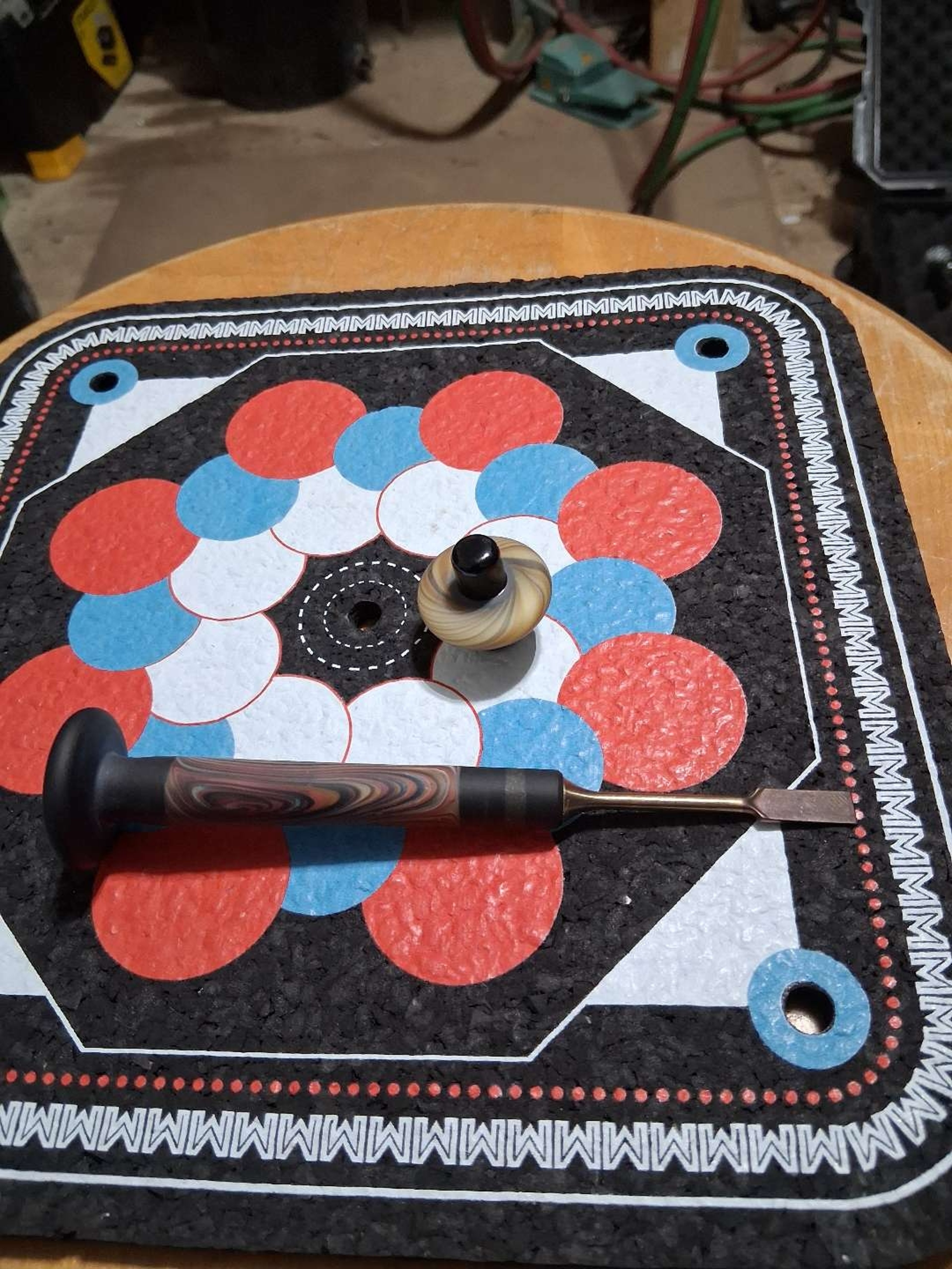 Glass woodgrain and ti dabber and wood grain cap image 0