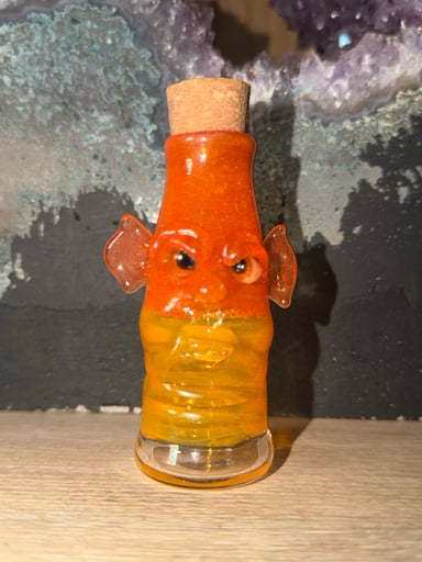 Preview pic of Twotone sculpted jar by Craftsmith