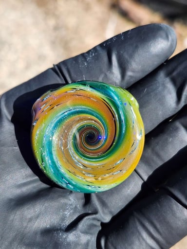 Preview pic of WILD WEST GLASS SPACE PENDANT