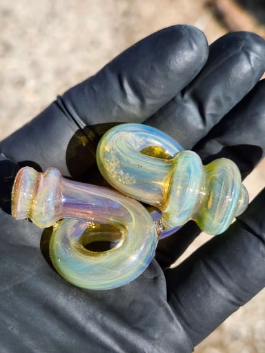 Preview pic of ORIAN GLASS TWISTED PENDANT