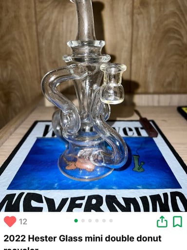 Preview pic of Hester Glass mini double donut recycler
