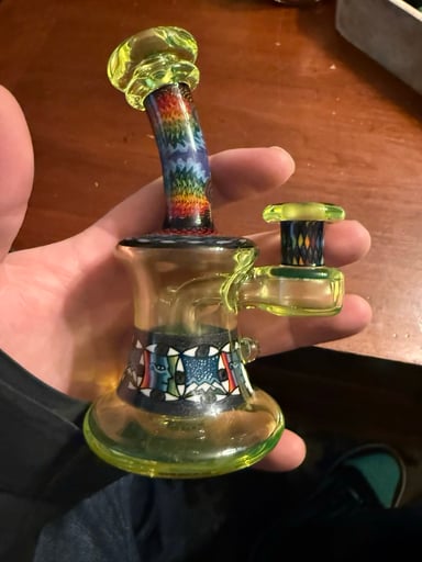 Preview pic of Kevin Murray lime green mini rig