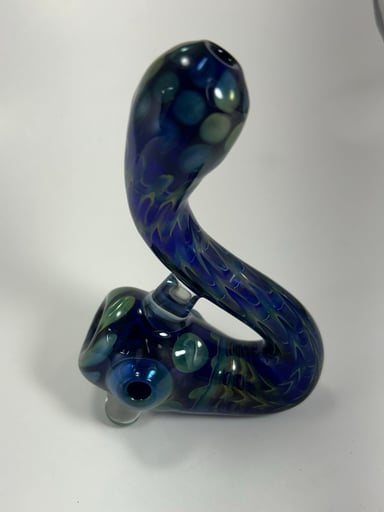 Preview pic of Gold and silver fumed blue Sherlock