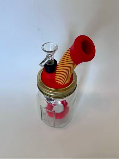 Preview pic of Mason jar Bubbler