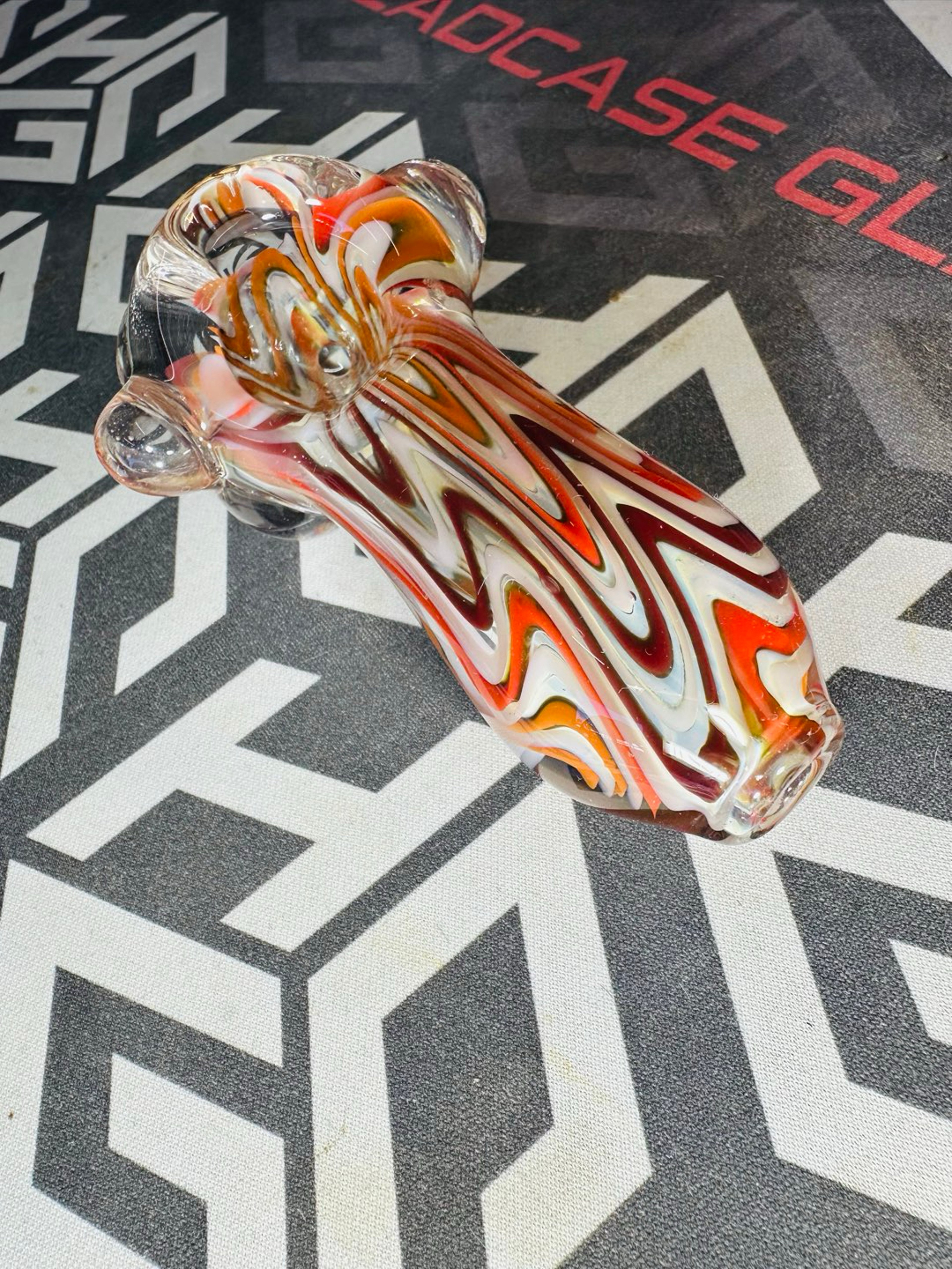 Inside-Out Reversed Wig-Wag Spoon Pipe image 0