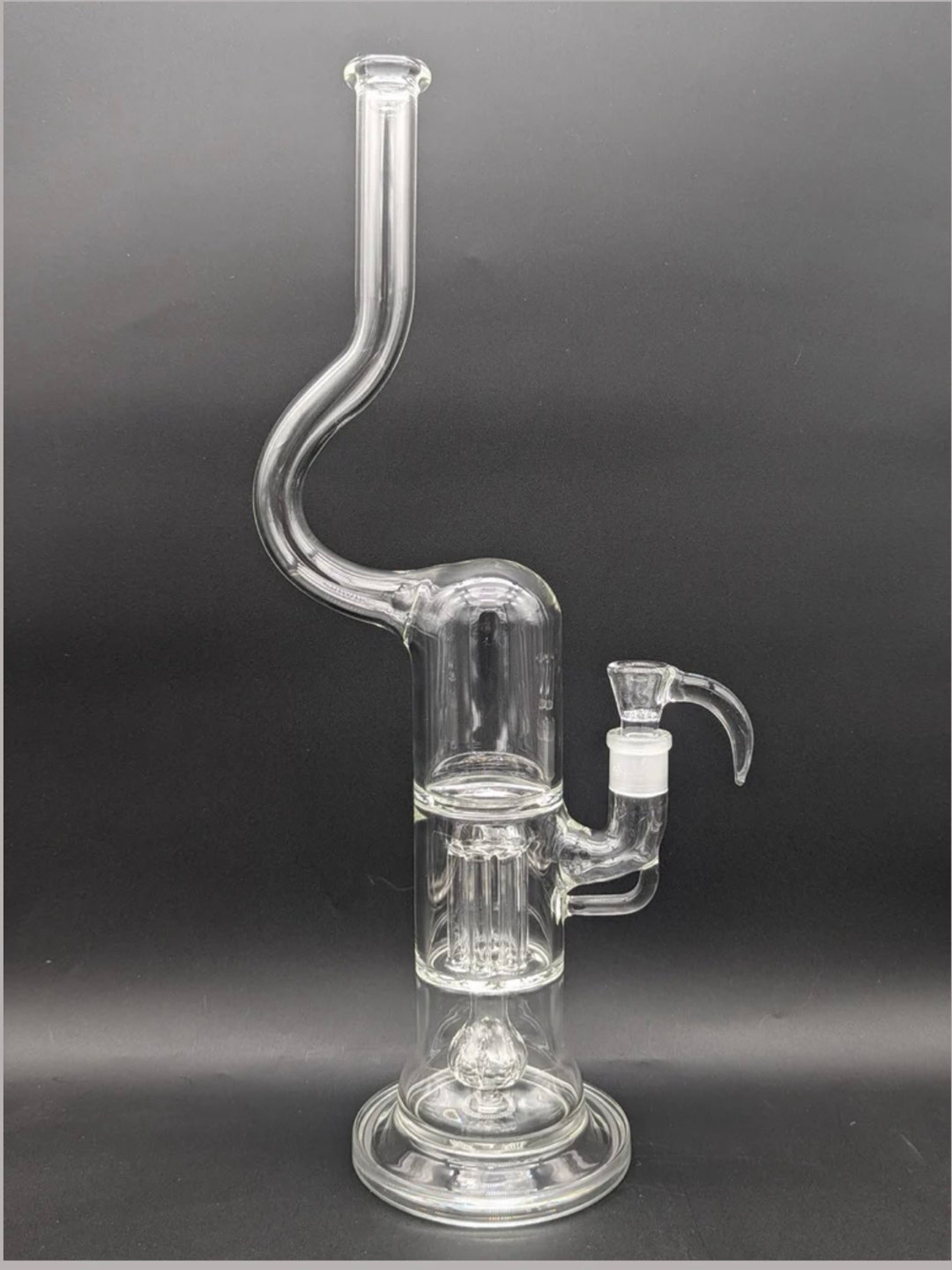 GREEK GLASS 18” PEYOTE PILLAR TUBE image 0