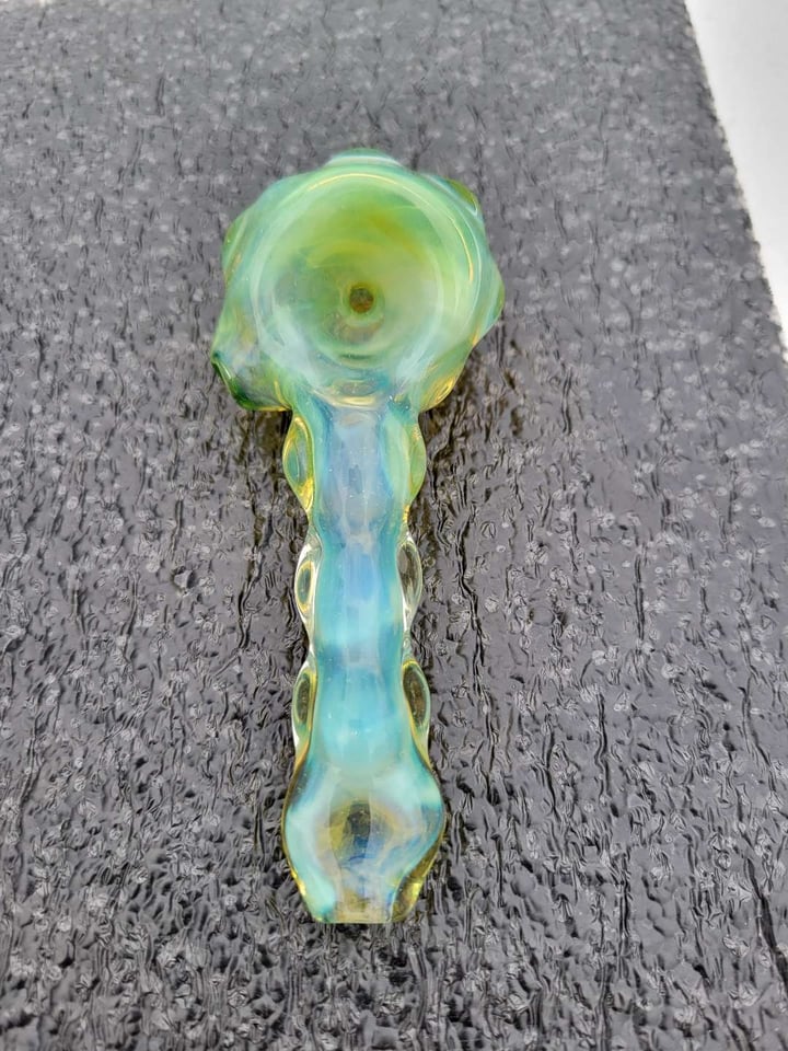 Sea slyme bumpy spoon | Shop Spoons on GlassPass