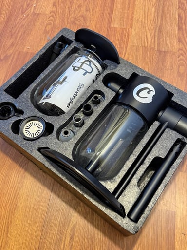 Preview pic of Gravity Hookah Bong | 360 Rotating | Glass Hookah water pipe | FREE SHIPPING