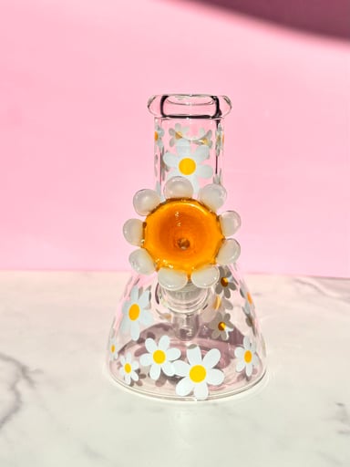 Preview pic of Mini clear Daisy bong