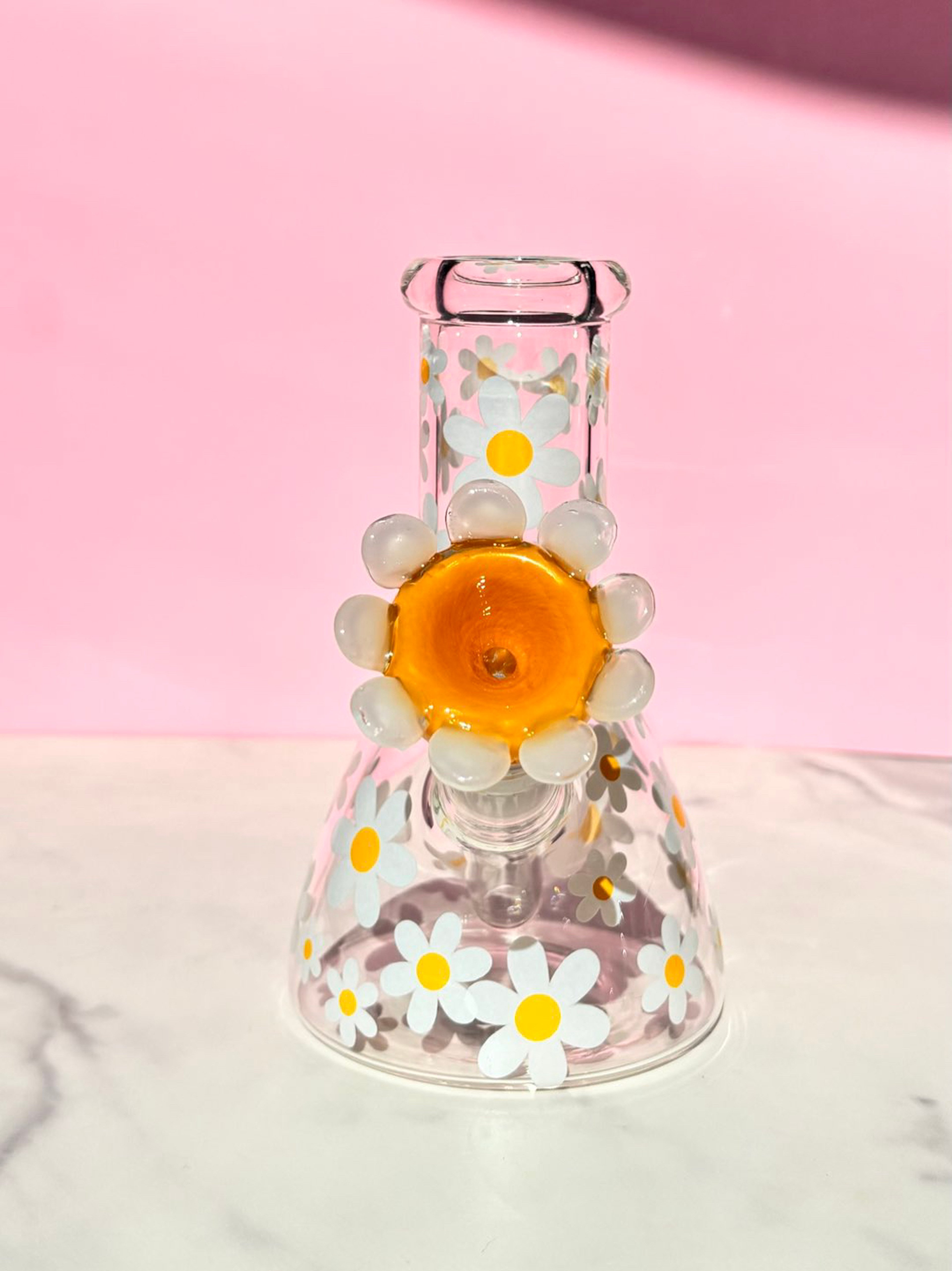 Mini clear Daisy bong image 0