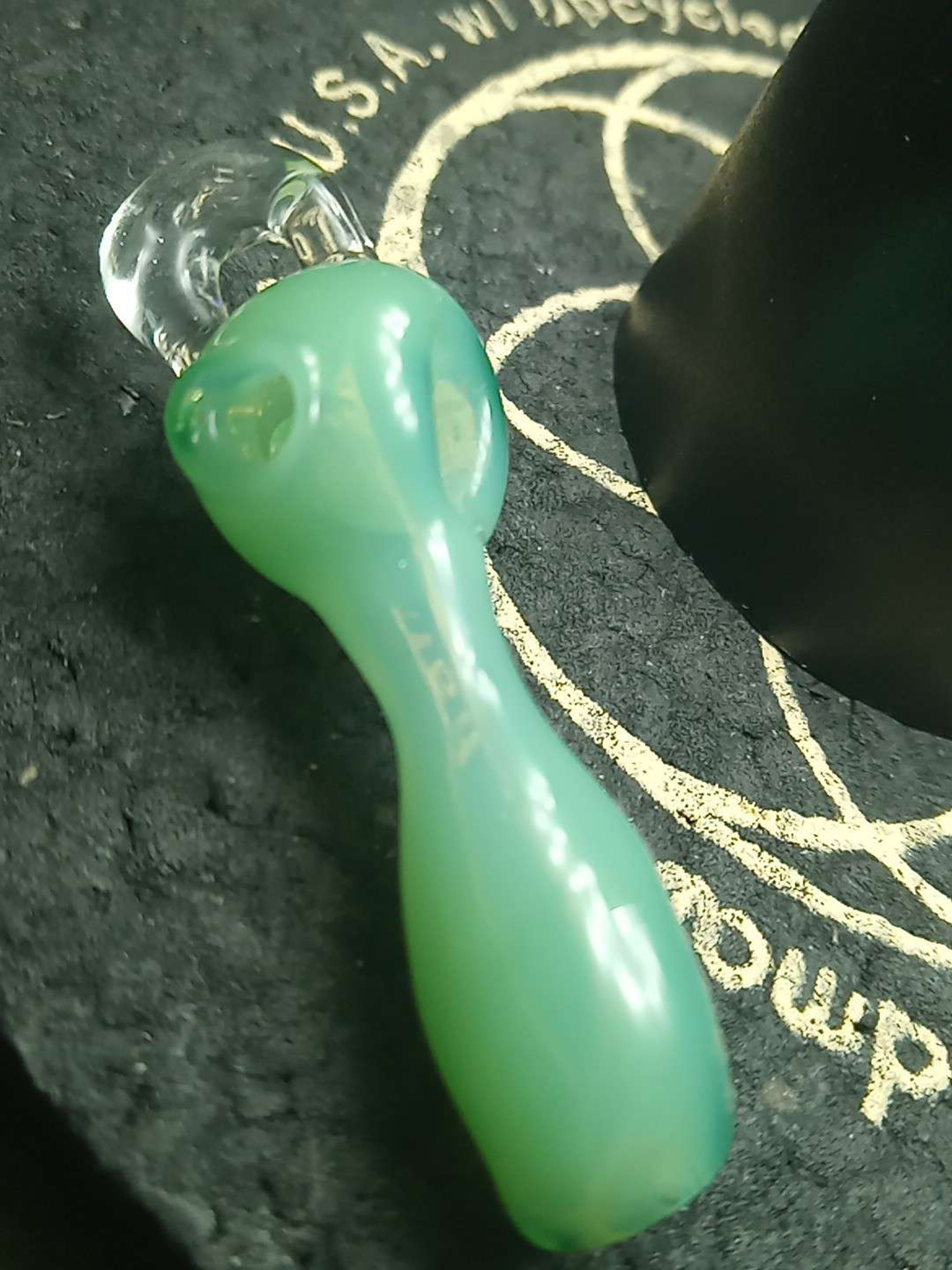Preview pic of Mini, Functional, Heady Glass, Spoon/pipe Pendant