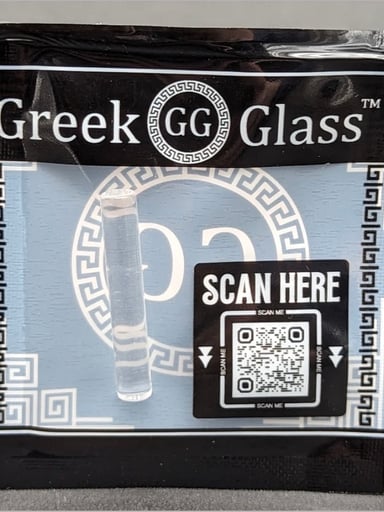 Preview pic of GREEK GLASS 5MM X 30MM PILLAR