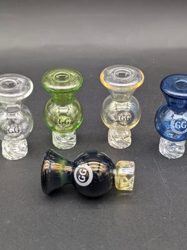 Preview pic of GREEK GLASS BUBBLE SPINNER CAP