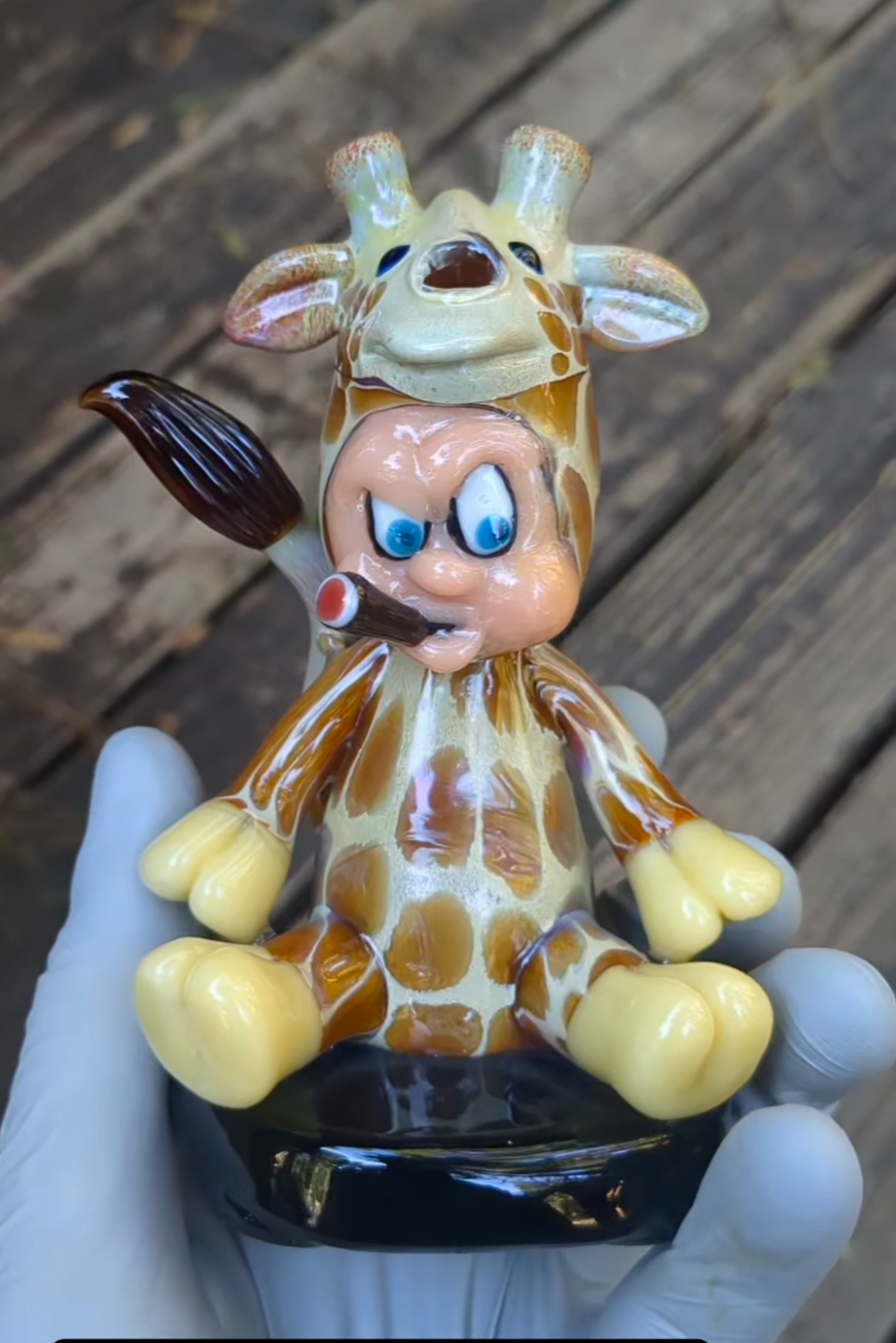 Preview pic of Lil G Boy Roberson glass x hoobs glass collab