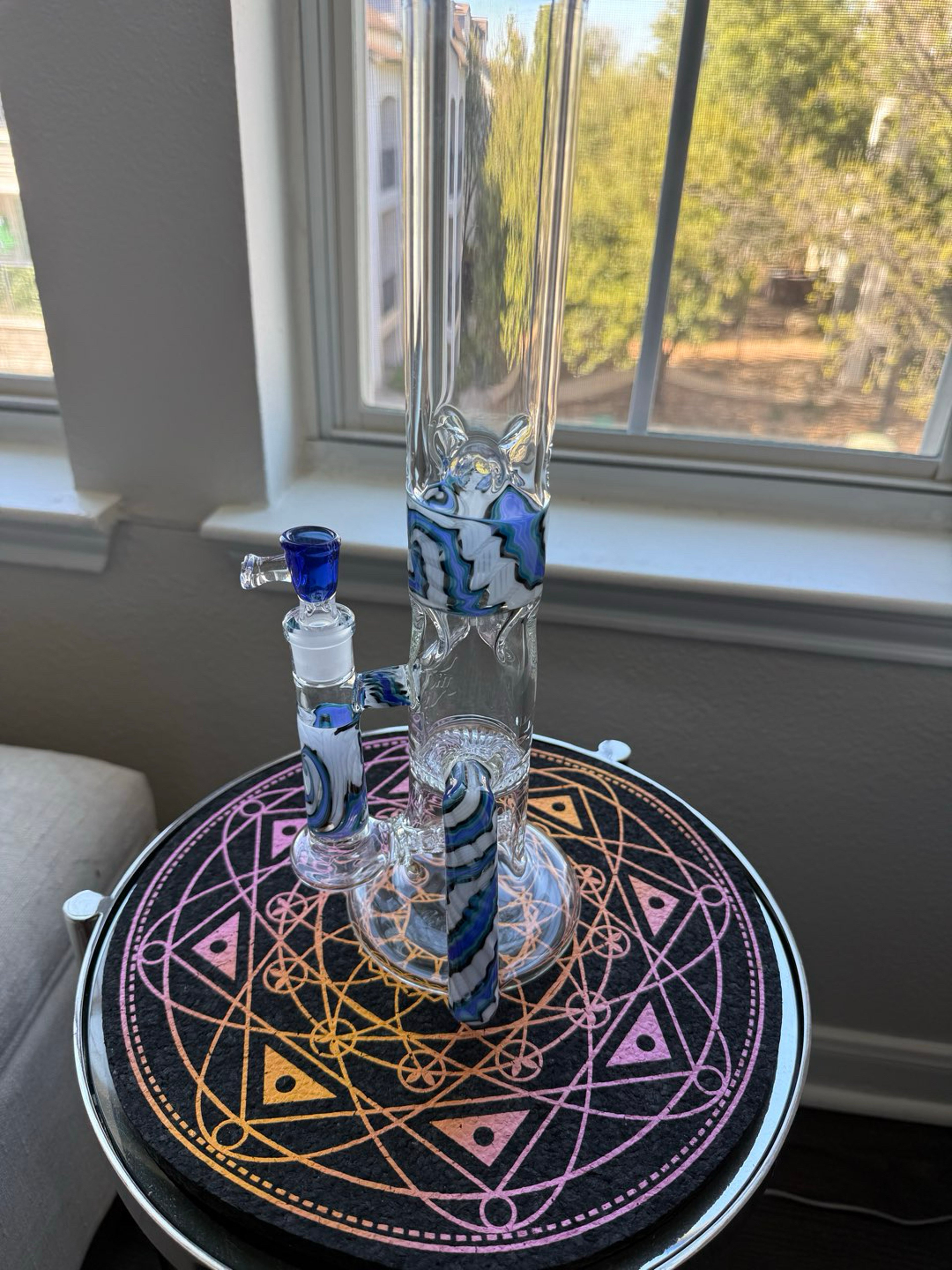 Preview pic of 14mm HF inline to Honeycomb recycler by THG