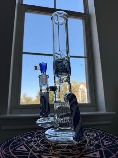 Preview pic of 14mm HF inline to Honeycomb recycler by THG
