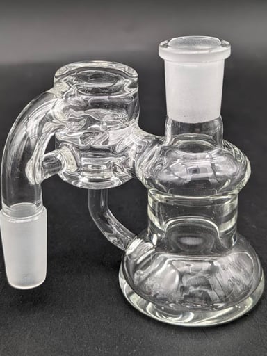 Preview pic of GREEK GLASS 14MM ASH CATCHER W/ SPLASH GUARD