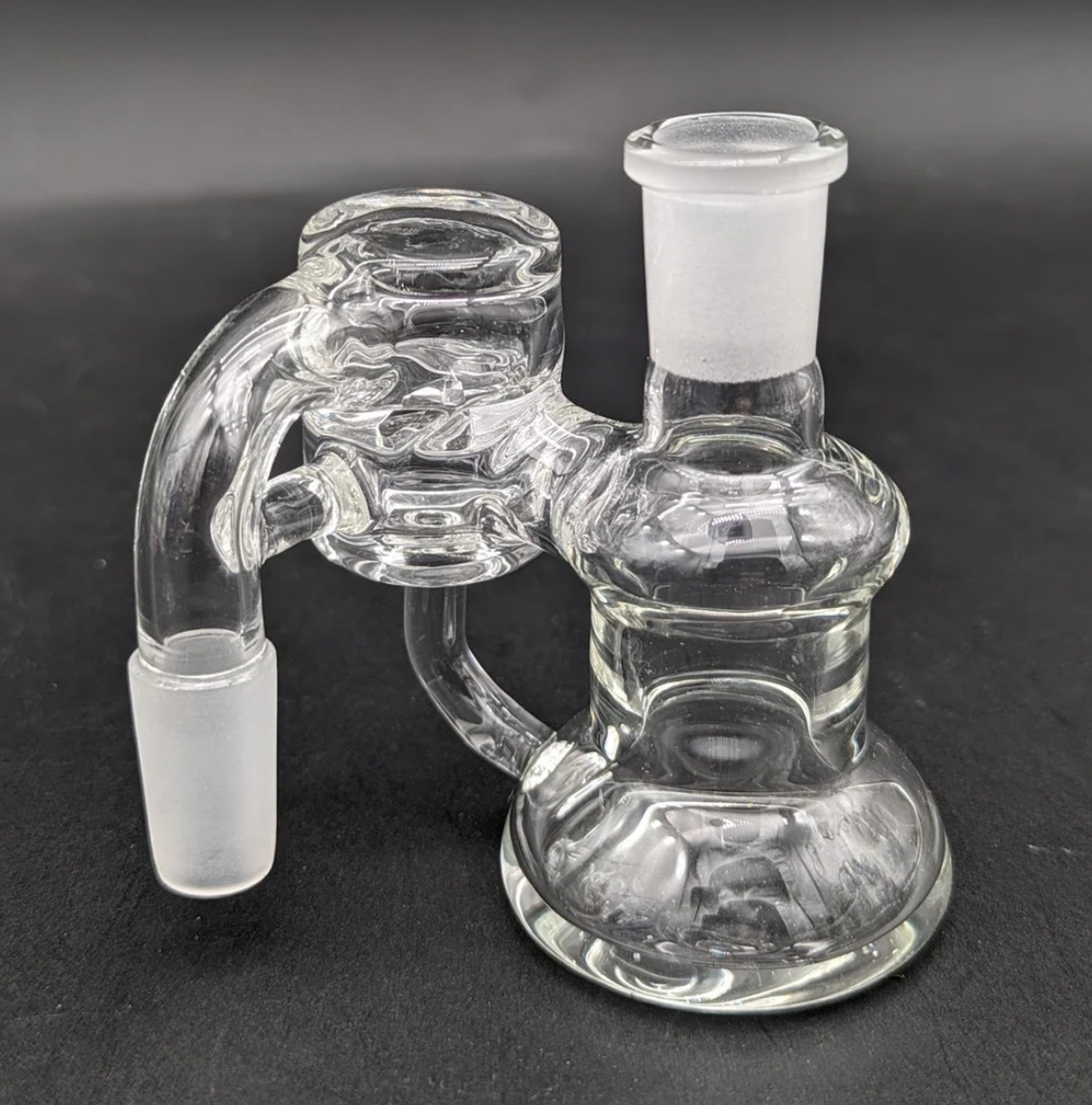Preview pic of GREEK GLASS 14MM ASH CATCHER W/ SPLASH GUARD