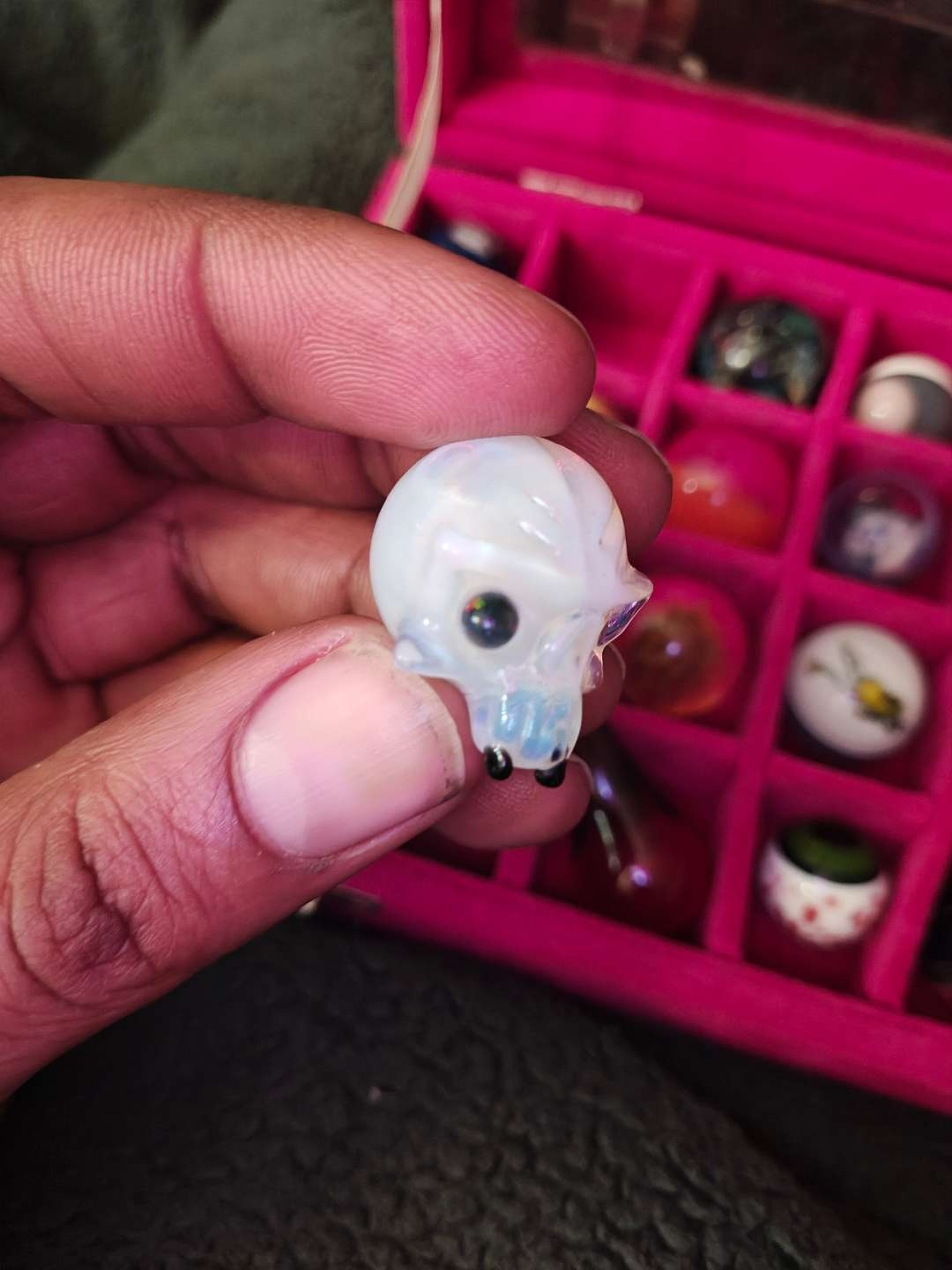 Preview pic of Ghost skull marb
