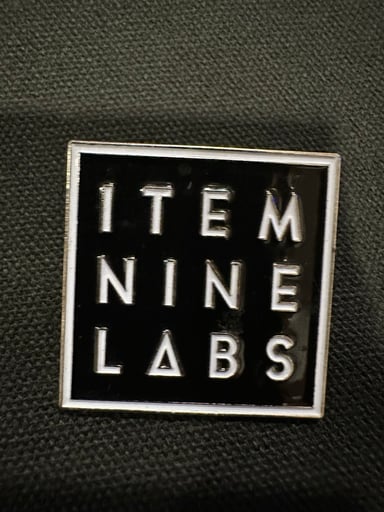 Preview pic of Enamel Item Nine Labs Pin