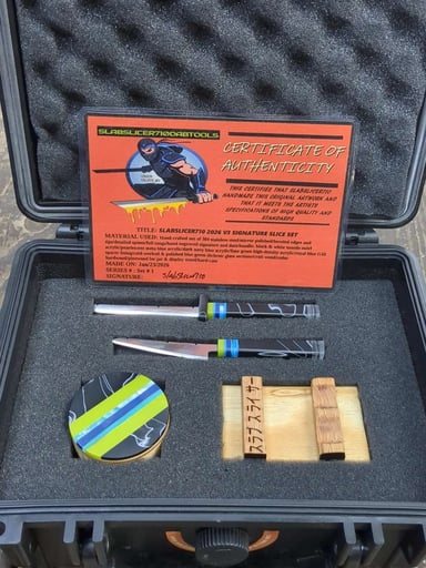 Preview pic of Slabslicer710 2026 v3 Signature slice set # 1