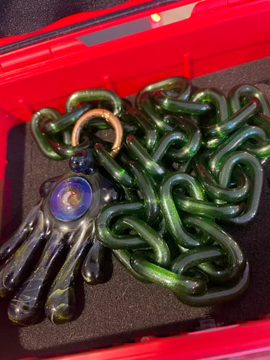 Preview pic of Spitfire chain k berg pendant